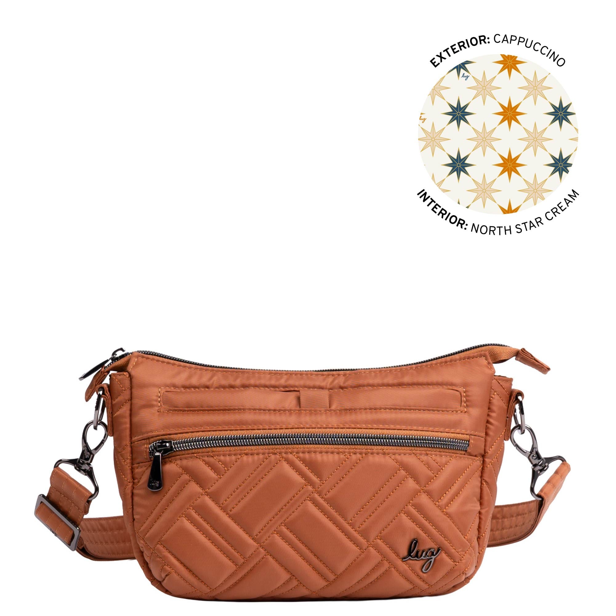 Dash Classic Crossbody - CAPPUCCINO - 24967_Dash_Cappuccino_Angle_01